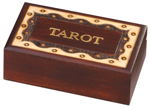 Wooden Tarot box