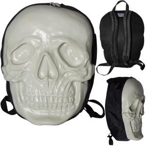 Giant Skull Backpack – glow-in-the-dark