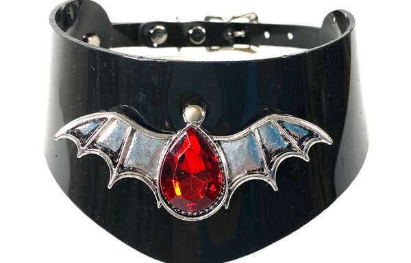 Gemstone Bat Posture Choker – Collar