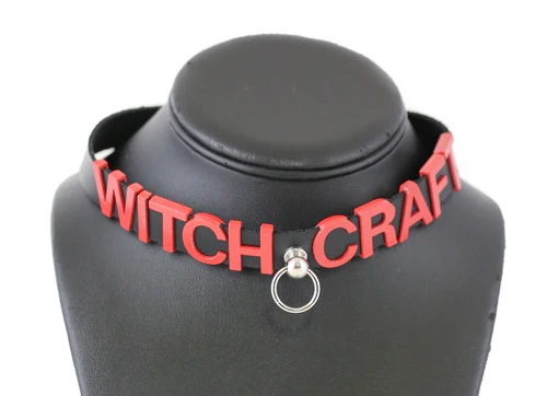 Witchcraft choker collar