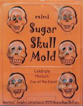 Oaxaca Sugar Skull mold – mini flat back