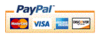 We use PayPal for your convenience and security